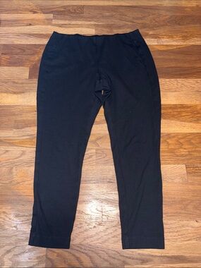 J JILL black ponte leggings